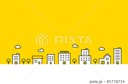街並みベクター素材 85778734