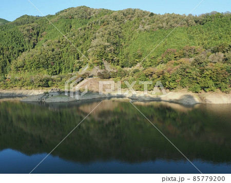 愛知県 奥矢作湖 矢作ダム 85779200