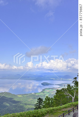 北海道 津別峠から望む屈斜路湖 北海道 津別峠から望む屈斜路湖 85779867