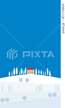 冬風景 ヴァル・ドルチャ val d'orcia トスカーナ toscana 冬風景 ヴァル・ドルチャ val d'orcia トスカーナ toscana 85779904