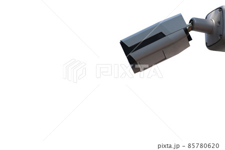 CCTV Camera tool isolated on white background and have clipping paths. CCTV Camera tool isolated on white background and have clipping paths. 85780620