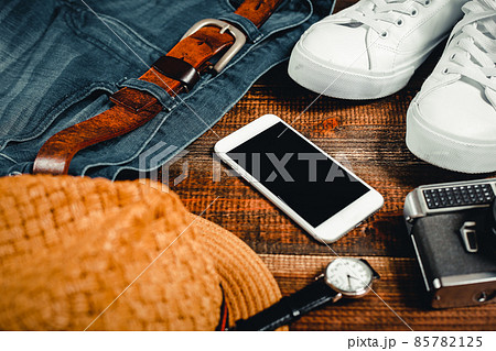 メンズ デニム ファッション 物撮り 85782125