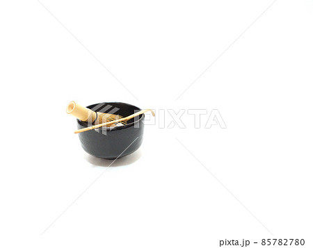 茶道　お茶碗　道具組　スタジオ撮影 85782780