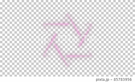 CGレーザー 6個の光点と星形多角形に伸びる光跡 CGレーザー 6個の光点と星形多角形に伸びる光跡 85783956