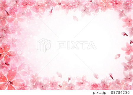 桜 春 花 背景のイラスト素材