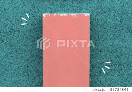 【タイトル向き】壁に立てかけた木の板(カラー豊富) 【タイトル向き】壁に立てかけた木の板(カラー豊富) 85784341