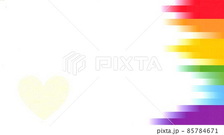 LGBTQイメージの背景素材 85784671