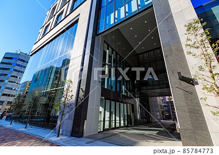 東京　日本橋兜町茅場町交差点に新しく出来たオフィスビル 85784773