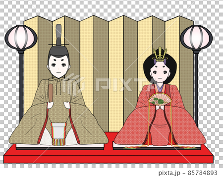 ひな人形　島津　お雛様、お内裏様、屏風、ぼんぼり ひな人形 島津 お雛様、お内裏様、屏風、ぼんぼり ひな人形 島津