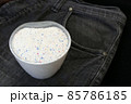 along with black jeans and a measure of laundry detergent, 85786185