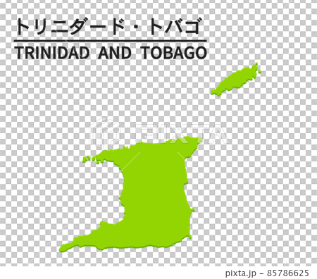 Illustration of Trinidad and Tobago Illustration of Trinidad and Tobago 85786625