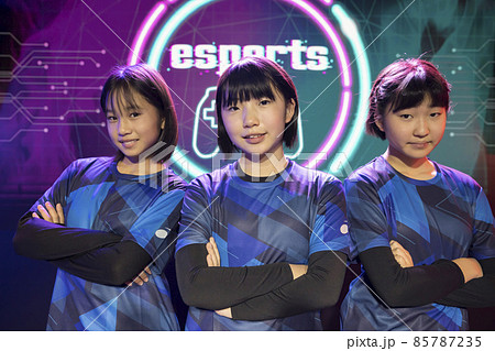 eスポーツ大会小学生チームイメージ 85787235