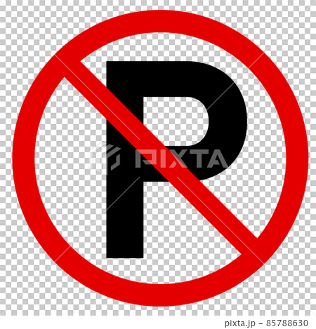 No parking sign 85788630
