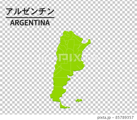阿根廷世界地圖插圖 85789357