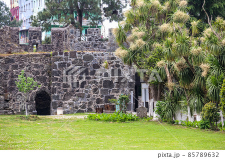 Old byzantine Gonio fortress near Batumi, Georgia 85789632