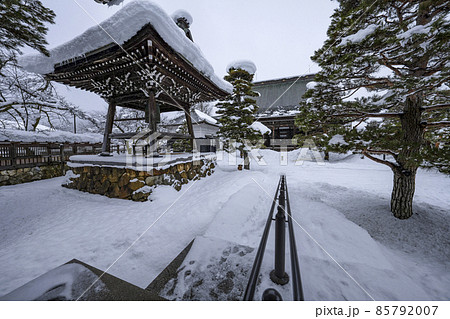 雪の飛騨古川(岐阜県) 真宗寺 雪の飛騨古川(岐阜県) 真宗寺 85792007