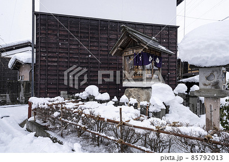 雪の飛騨古川（岐阜県） 85792013
