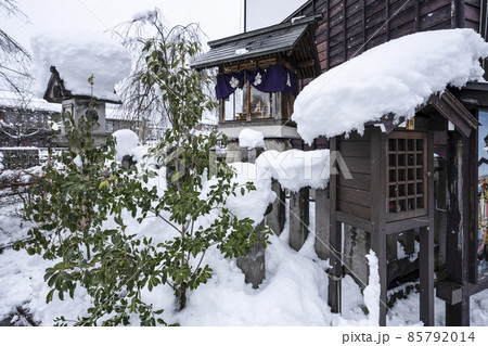 雪の飛騨古川（岐阜県）  85792014