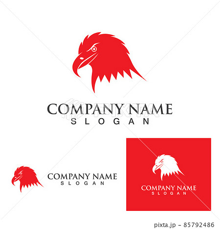 eagle logo vector illustration design template - vector eagle logo vector illustration design template - vector 85792486