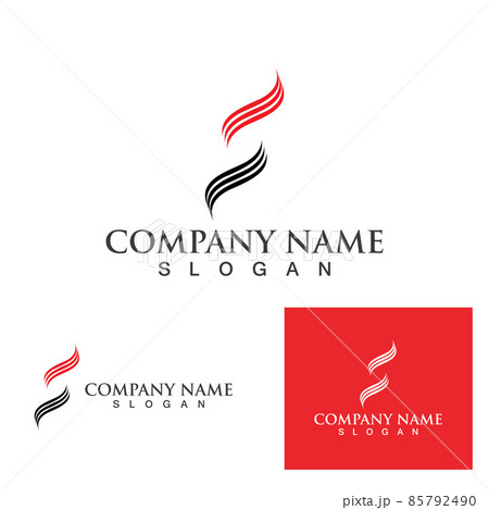 Business corporate S letter logo 85792490