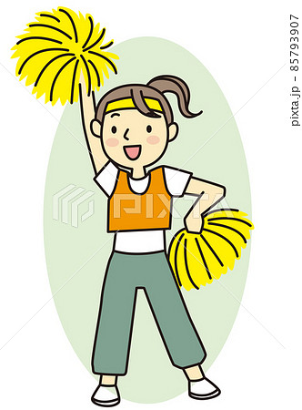 ダンスをする女性 85793907