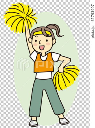 ダンスをする女性 85793907