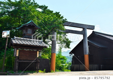 関宿 東追分の鳥居:三重県亀山市 関宿 東追分の鳥居:三重県亀山市 85795792