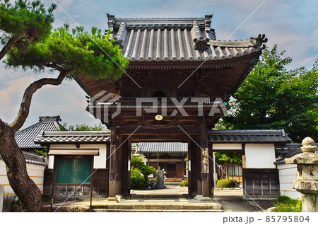福蔵寺の山門 織田信孝の菩提寺、関の小万碑:三重県亀山市 福蔵寺の山門 織田信孝の菩提寺、関の小万碑:三重県亀山市 85795804