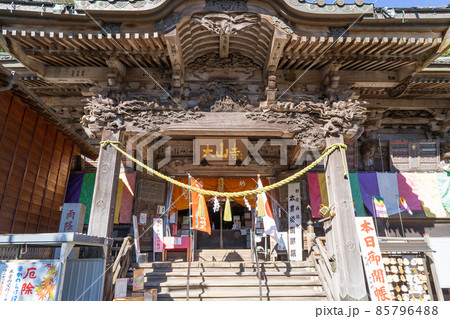 雨降山大山寺の本堂(丹沢の大山) 雨降山大山寺の本堂(丹沢の大山) 85796488