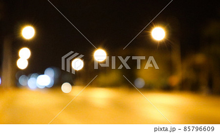 Blur background of street lights  85796609