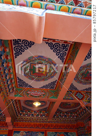 チベット寺院の天井 85797217