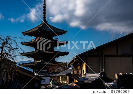 法観寺　八坂の塔　清水　京都 85799007
