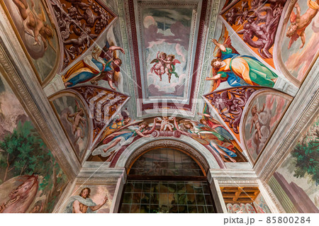 Chapel of Sacro monte di Orta, Orta san Giulio, italy Chapel of Sacro monte di Orta, Orta san Giulio, italy 85800284