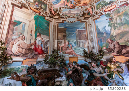 Chapel of Sacro monte di Orta, Orta san Giulio, italy 85800288
