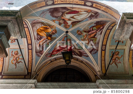 Chapel of Sacro monte di Orta, Orta san Giulio, italy 85800298