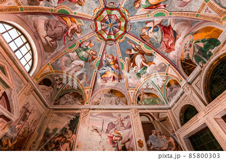 Chapel of Sacro monte di Orta, Orta san Giulio, italy 85800303