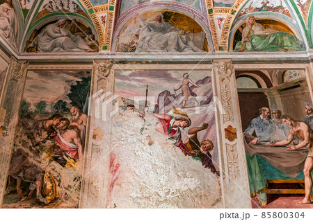 Chapel of Sacro monte di Orta, Orta san Giulio, italy 85800304