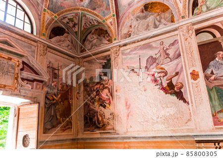 Chapel of Sacro monte di Orta, Orta san Giulio, italy 85800305