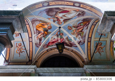 Chapel of Sacro monte di Orta, Orta san Giulio, italy 85800306