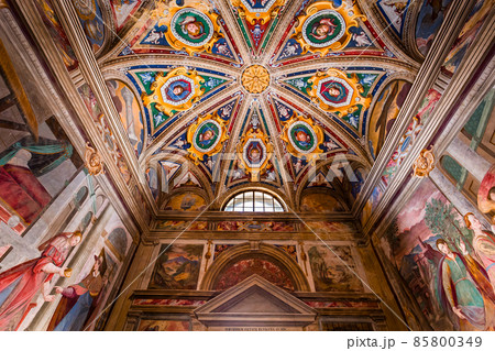 Chapel of Sacro monte di Orta, Orta san Giulio, italy 85800349