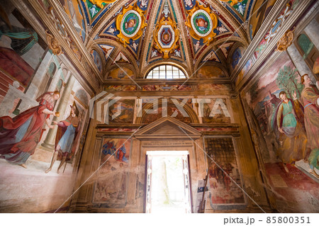 Chapel of Sacro monte di Orta, Orta san Giulio, italy 85800351