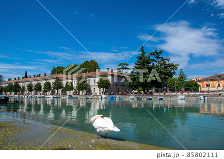 Harbour, Peschiera del Garda, Venetia, Italy 85802111