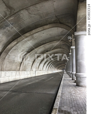 アーチが美しい!稚内港北防波堤ドーム アーチが美しい!稚内港北防波堤ドーム 85803314