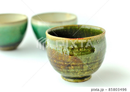 織部焼の汲出し湯呑 85803496