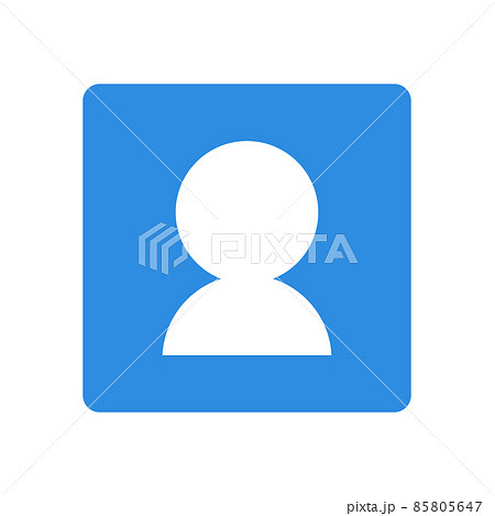 ユーザー アカウント プロフィール 人 シルエット アイコン 85805647