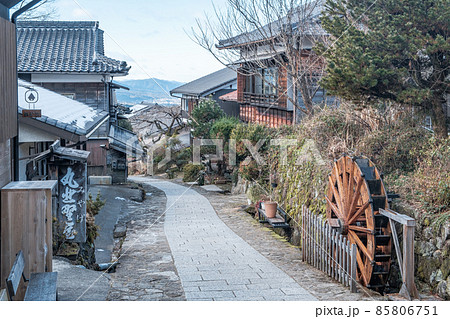 馬籠宿（冬） 85806751
