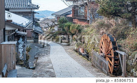 馬籠宿（冬） 85806753