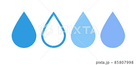 水のアイコンセット 水のアイコンセット 85807998