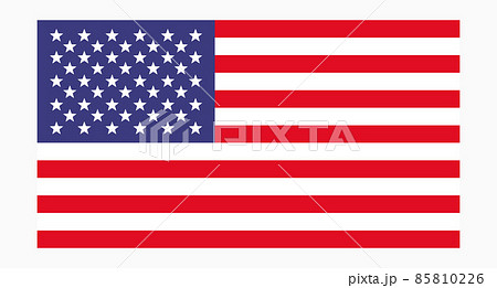 アメリカ国旗　アメリカ合衆国 85810226