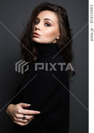 Beautiful young woman. sensual beauty girl Beautiful young woman. sensual beauty girl 85810665